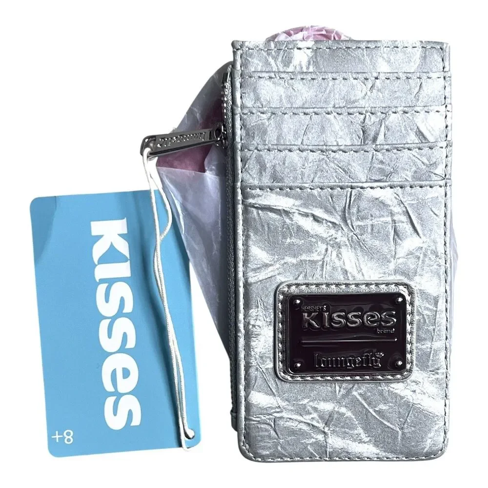 Loungefly Hershey's Kisses Chocolate Holiday Large Card Holder Wallet NEW